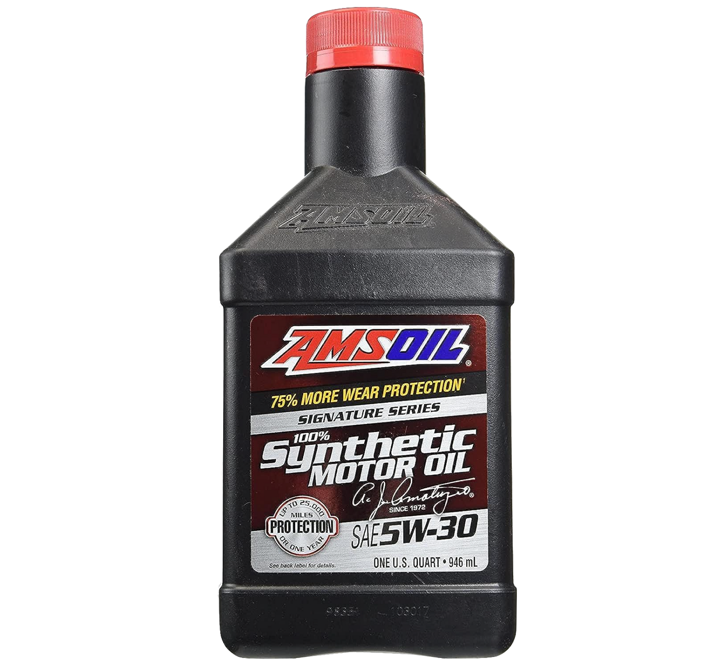 AMSOIL Signature Series 5W-30 Synthetic Motor Oil for Cars (946ml)