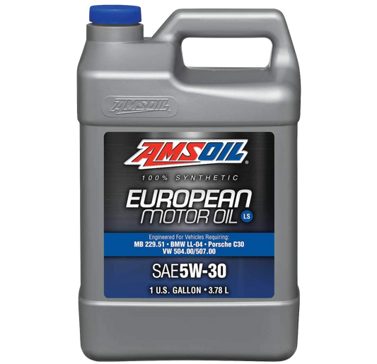 AMSOIL Synthetic 5W-30 LS 100% Synthetic European Oil (3.78L)