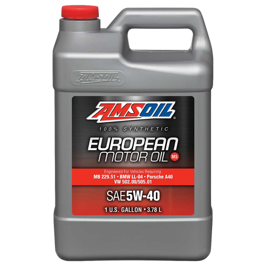 AMSOIL Synthetic 5W-40 MS 100% Synthetic European Oil (3.78L)