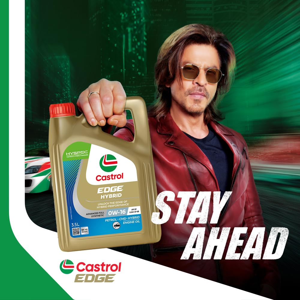 Castrol EDGE Hybrid 0W-16 Advanced Full Synthetic Engine Oil (3.5L)