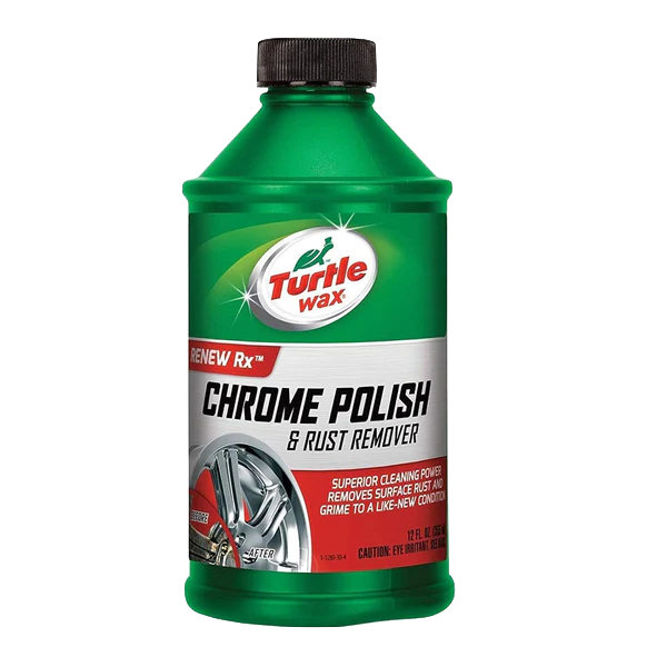 Turtle Wax Chrome Polish & Rust Remover (355ml)