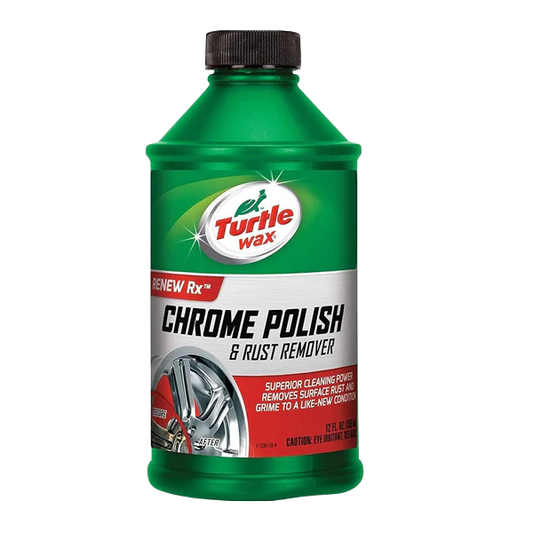 Turtle Wax Chrome Polish & Rust Remover (355ml)