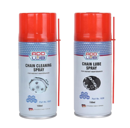 ADD LUB Combo of Chain Cleaner & Lube (150ml) each