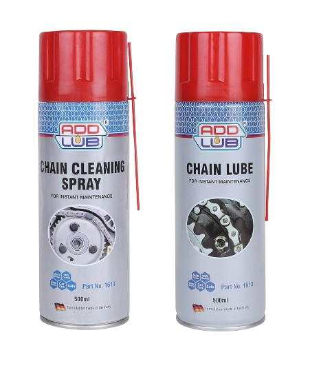 ADD LUB Combo of Chain Cleaner & Lube (500ml) each