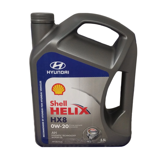 Shell Helix HX8 AH (Hyundai) 0W-20  Engine Oil (3.5L)