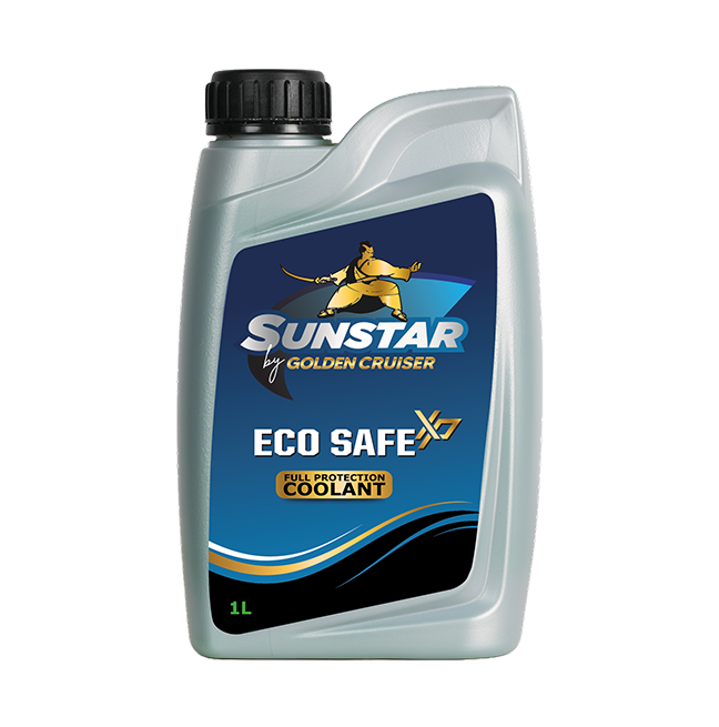 Golden Cruiser Sunstar Eco Safe XP Coolant (1L) - Green