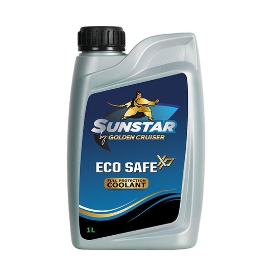 Golden Cruiser Sunstar Eco Safe XP Coolant (1L) - Green