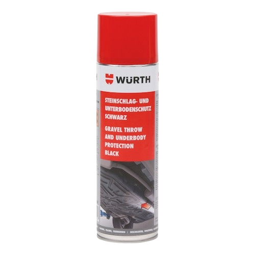 Wurth Gravel Throw & Underbody Protection - Black (500ml-1L)