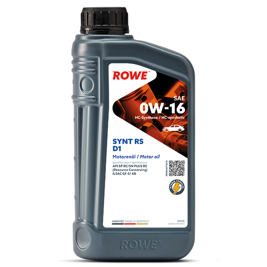 HIGHTEC SYNT RS D1 SAE 0W-16 (1L)