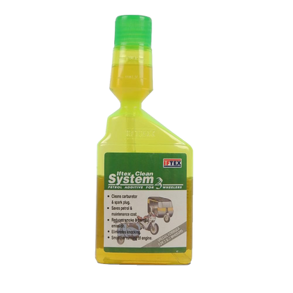 IFTEX Clean System 2/3 Fuel Additive for all Petrol Bike and Scooter (100ml)