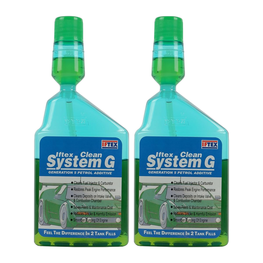 IFTEX Clean System G for All Petrol Cars (200ml) - Pack of 2