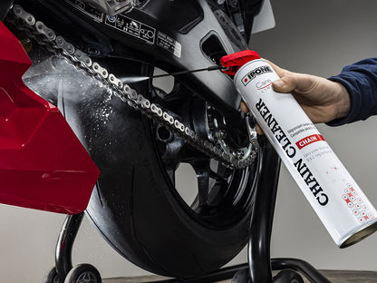 IPONE Road Chain Care Kit (1 Road Chain Grease 750ml + 1 Chain Cleaner 750ml + 1 Chain Brush)