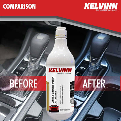 KELVINN A2 Vinyl Dashboard & Leather Dresser (250ml)