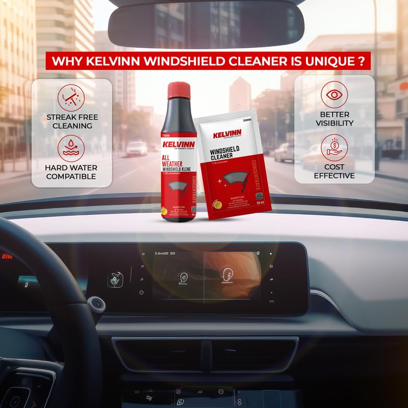 KELVINN Windshield Glass Cleaner (50ml)