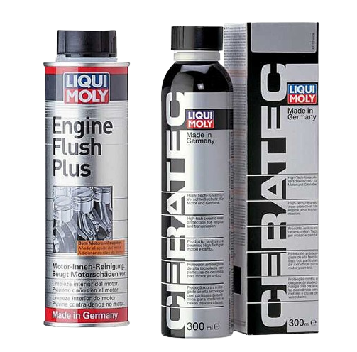 Liqui Moly Combo – Engine Flush 300 ml + Cera Tec 300 ml (Each)