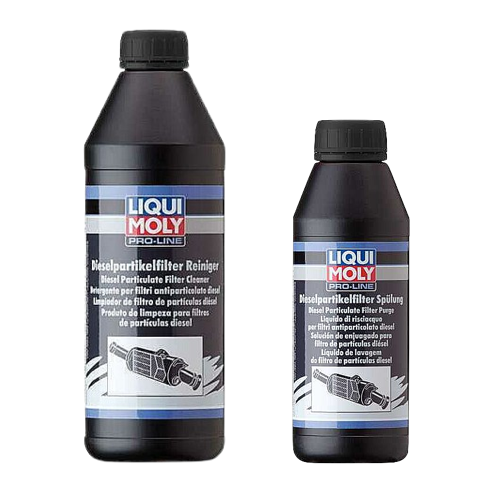 Liqui Moly Combo of Pro-Line Diesel Particulate Filter Cleaner (1L) & Purge (500ml)