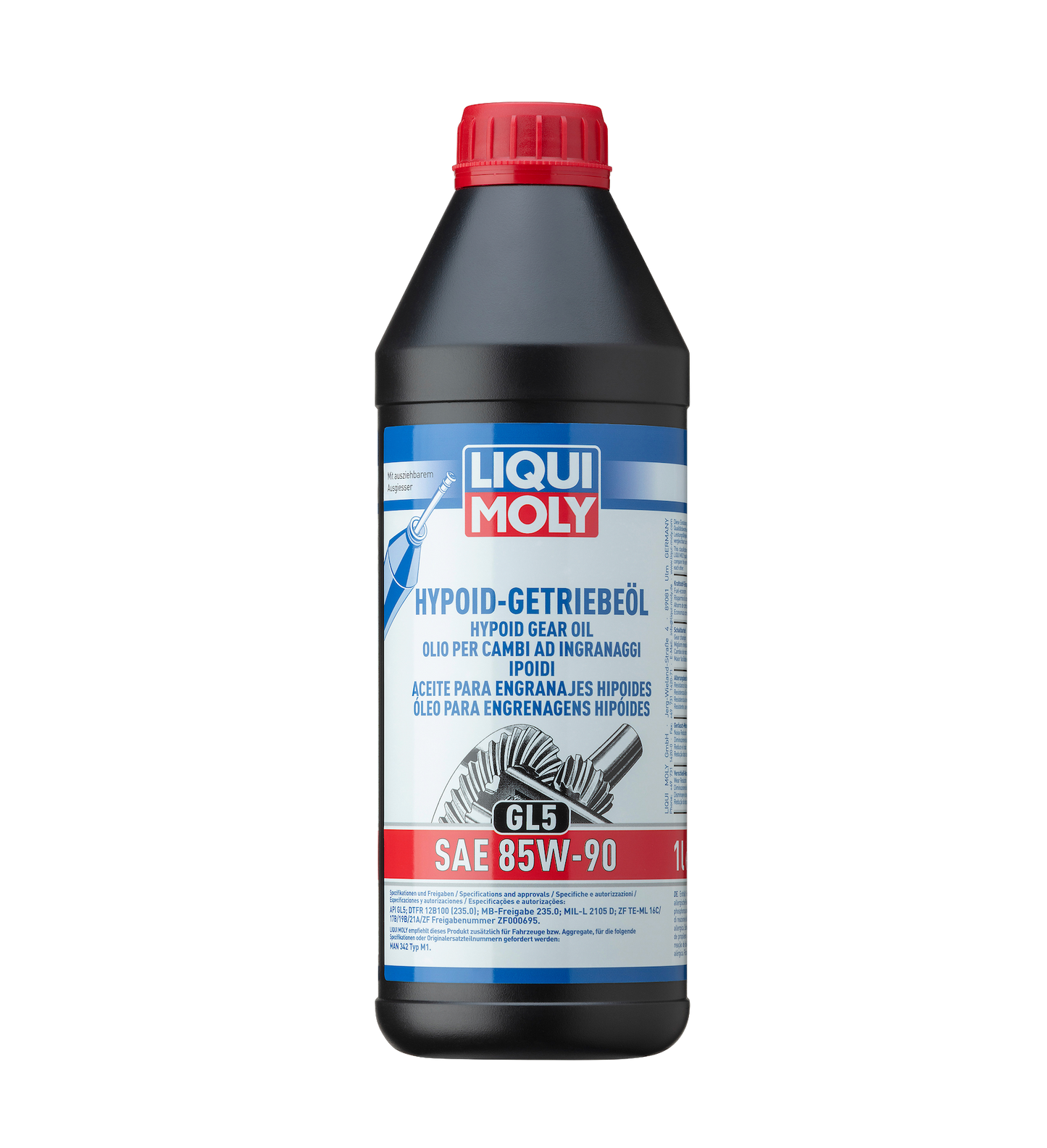 Liqui Moly Hypoid Gear Oil (GL5) SAE 85W-90 (1L)