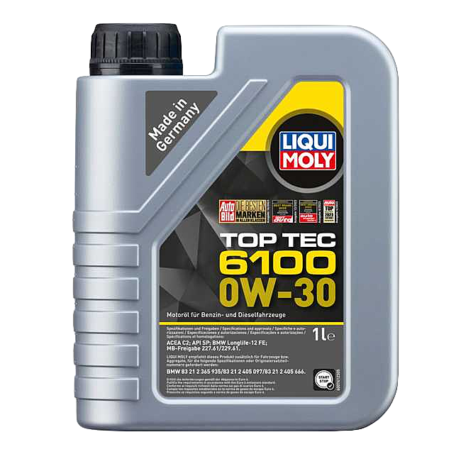 Liqui Moly Top Tec 6100 0W-30 Engine Oil (1L)