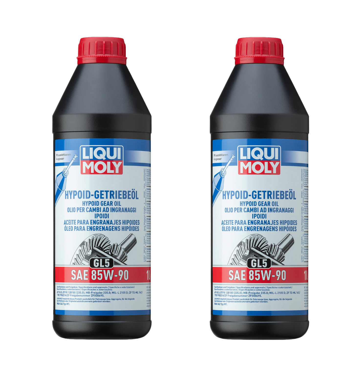 Liqui Moly Hypoid Gear Oil (GL5) SAE 85W-90 (1L)
