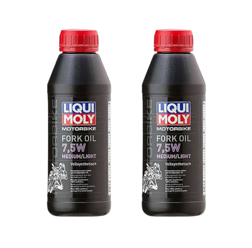 Liqui Moly Motorbike Fork Oil SAE 7.5W Medium/Light (500ml)