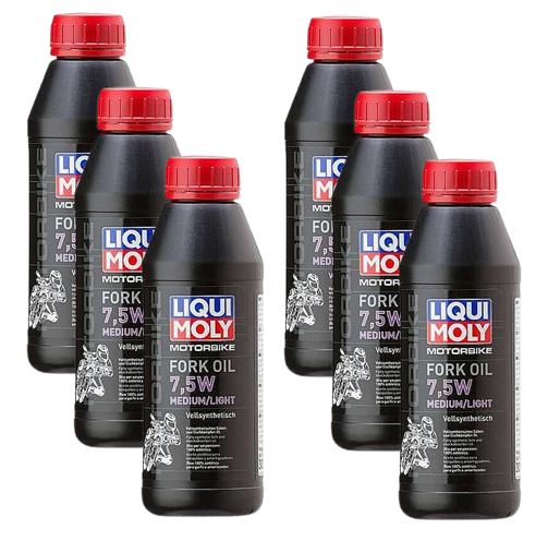 Liqui Moly Motorbike Fork Oil SAE 7.5W Medium/Light (500ml)