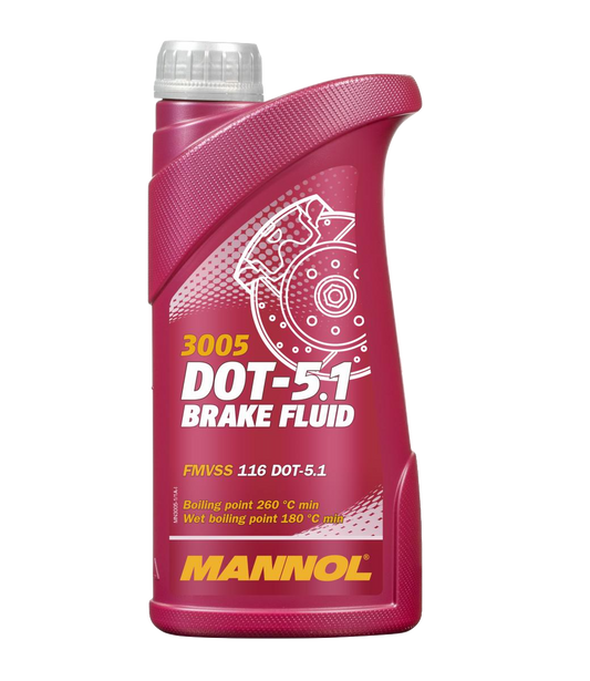 MANNOL 3005 DOT-5.1 Brake Fluid (500ml)