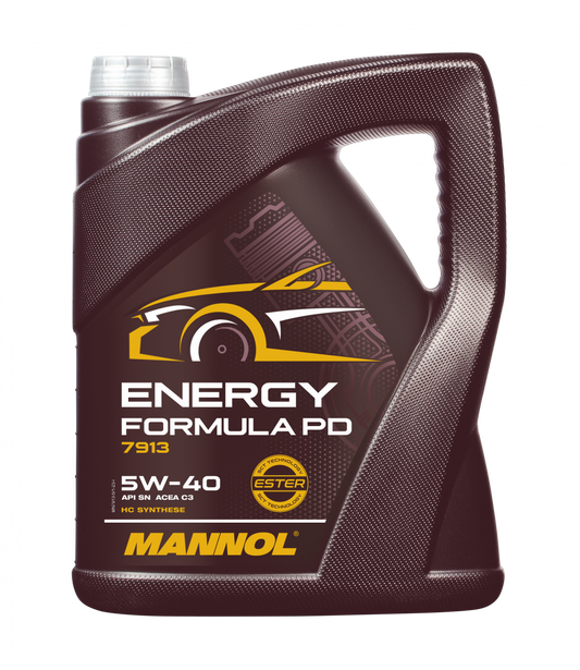 MANNOL 7913 Energy Formula PD 5W-40 C3 Engine Oil (5L)