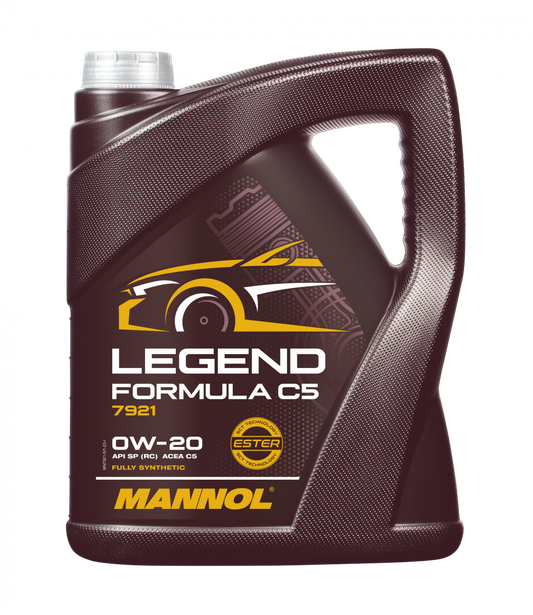 MANNOL 7921 Legend C5 0W-20 Engine Oil (5L)