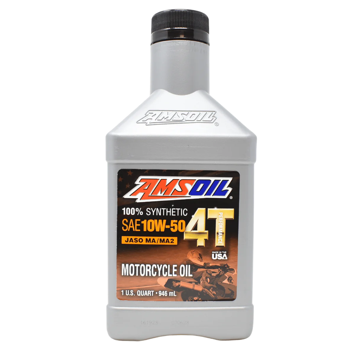 AMSOIL Synthetic 10W-50 4T Perf Motorcycle Oil (946ml)