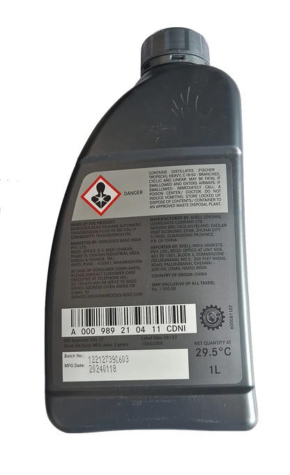Mercedes-Benz MB 236.17 Genuine Automatic Transmission Fluid FE (1L)