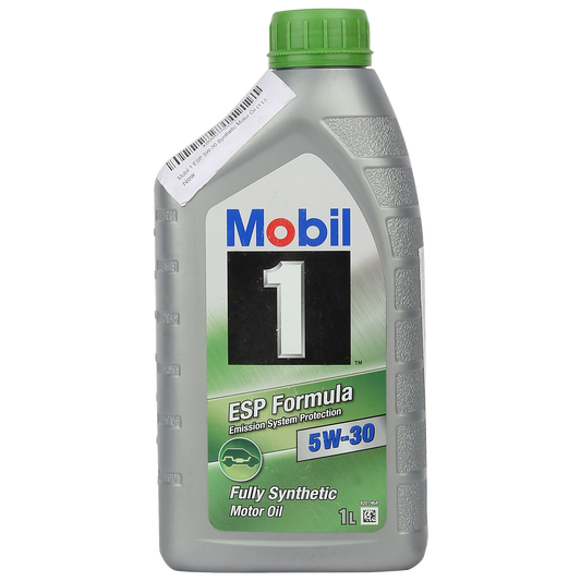 Mobil 1 ESP 5W-30 API SN/SM Fully Synthetic Motor Oil for Cars (1L)