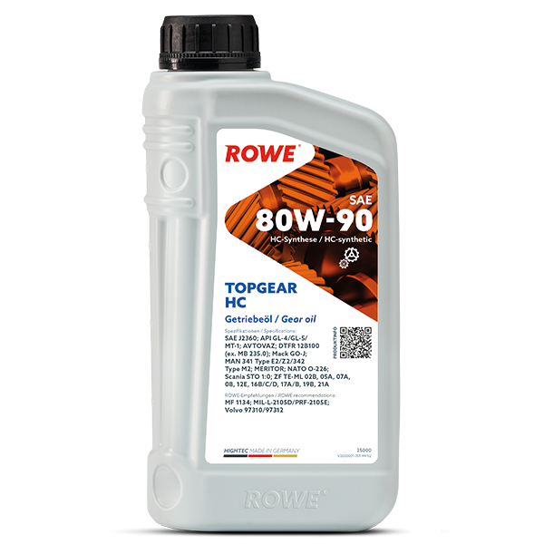 ROWE HIGHTEC TOPGEAR SAE 80W-90 HC (1L)