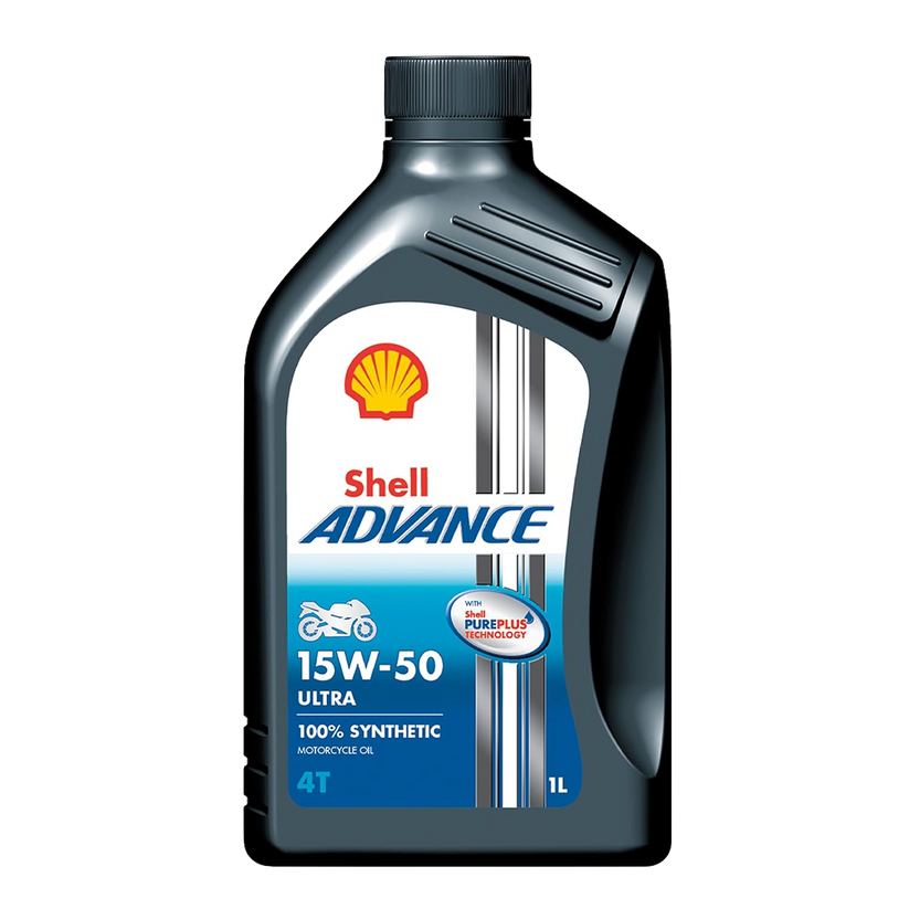 Shell Advance Ultra 4T 15W-50 API SN Fully Synthetic Motorbike Engine ...