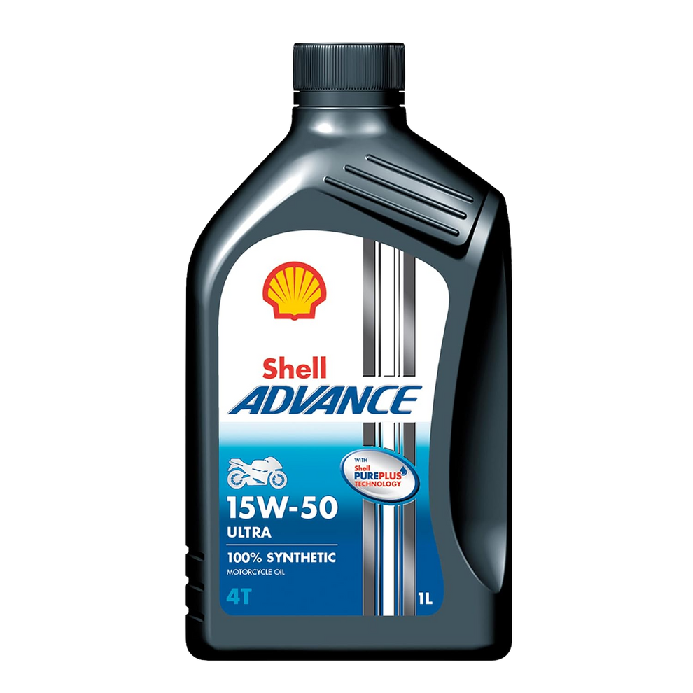 Shell Advance Ultra 4T 15W-50 API SN Fully Synthetic Motorbike Engine ...