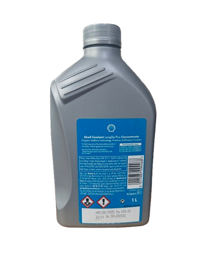 Shell Coolant Longlife Plus Concentrate (1L)