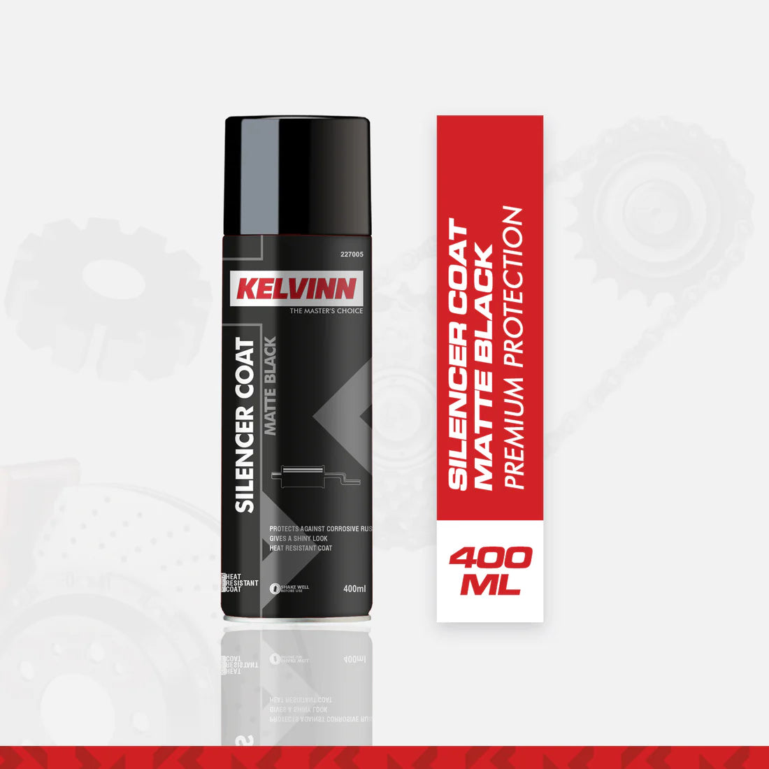 KELVINN Silencer Coating Matte Black (150-400ml)