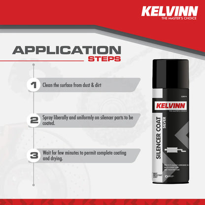 KELVINN Silencer Coating Silver (200-400ml)