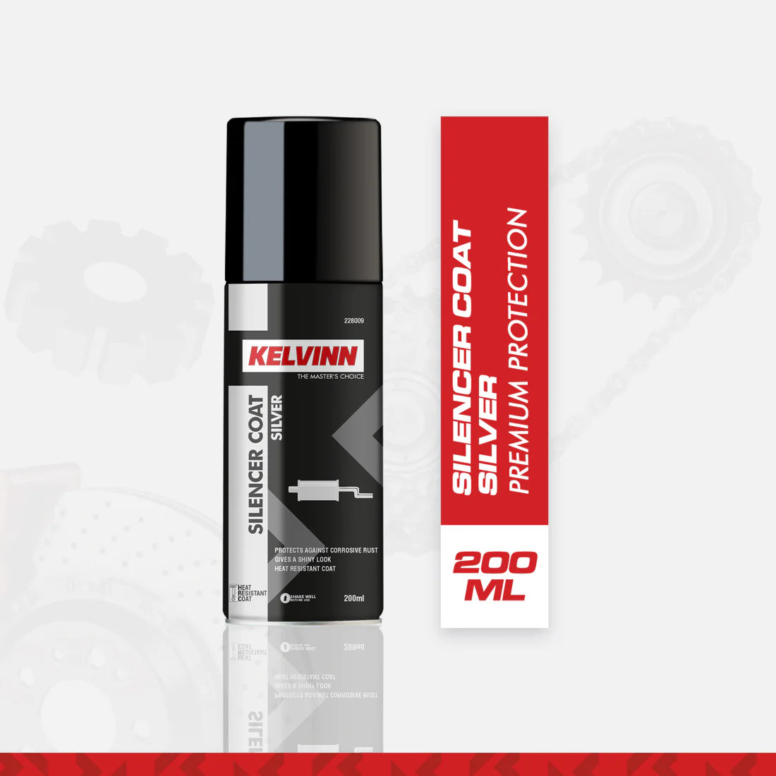 KELVINN Silencer Coating Silver (200-400ml)