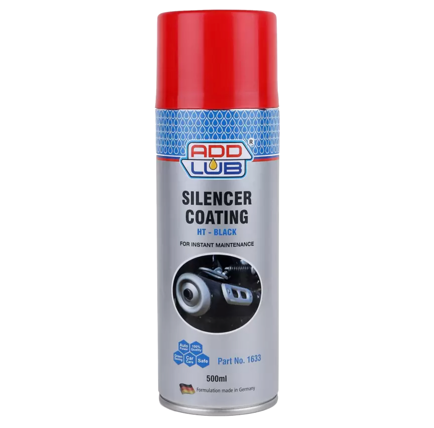 ADD LUB Silencer Coating (H.T Black) (500ml)