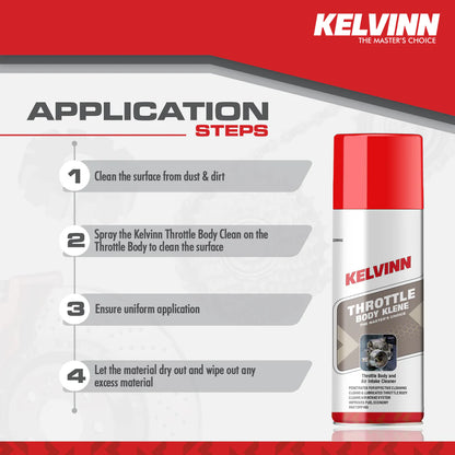 KELVINN Throttle Body & Air Intake Cleaner (100-500ml)