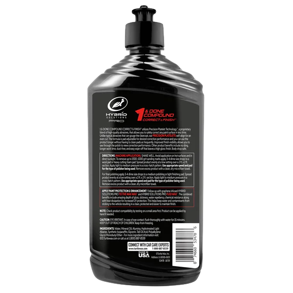 Turtle Wax 1 & Done Compound (473ml)