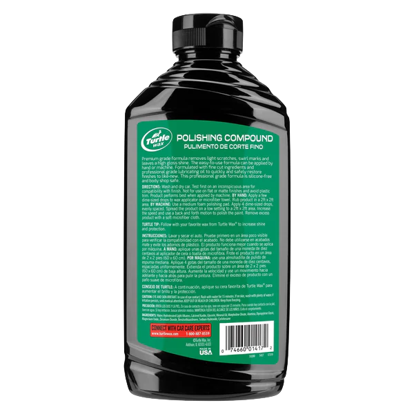 Turtle Wax Clean Finish Polishing Compound (532ml)