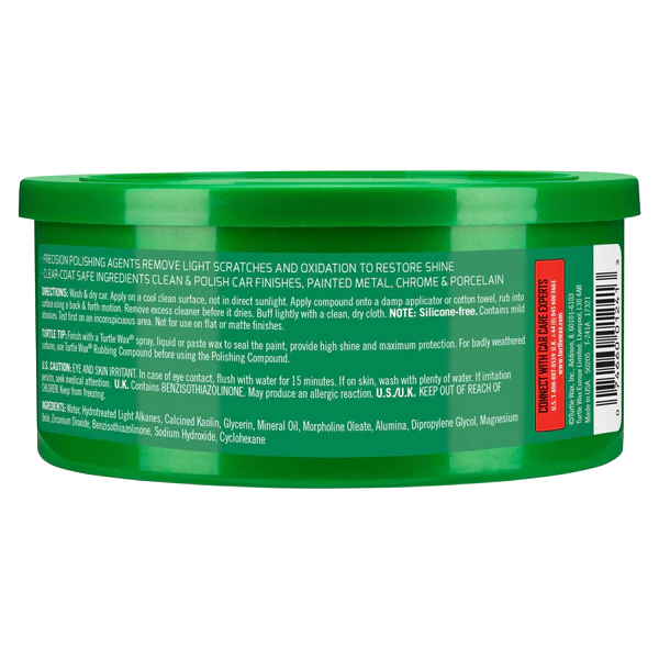 Turtle Wax Polishing Compound - Light To Medium Cleaner (298gm)