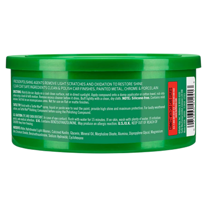 Turtle Wax Polishing Compound - Light To Medium Cleaner (298gm)