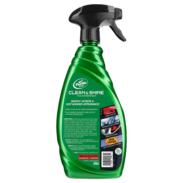 Turtle Wax Quick & Easy Clean & Shine Detailer (769ml)