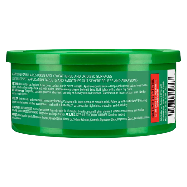 Turtle Wax Rubbing Compound (298gm)