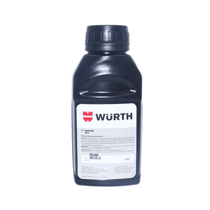 Wurth Brake Fluid Dot 4 (250-500ml)