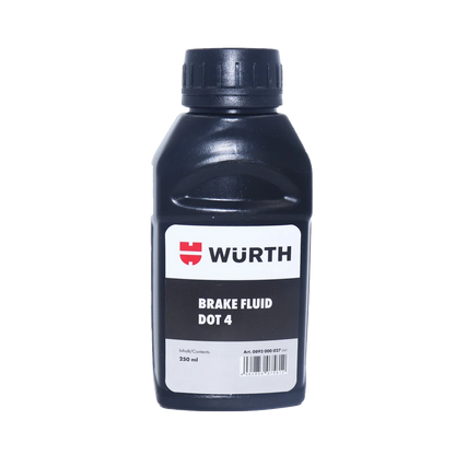 Wurth Brake Fluid Dot 4 (250-500ml)