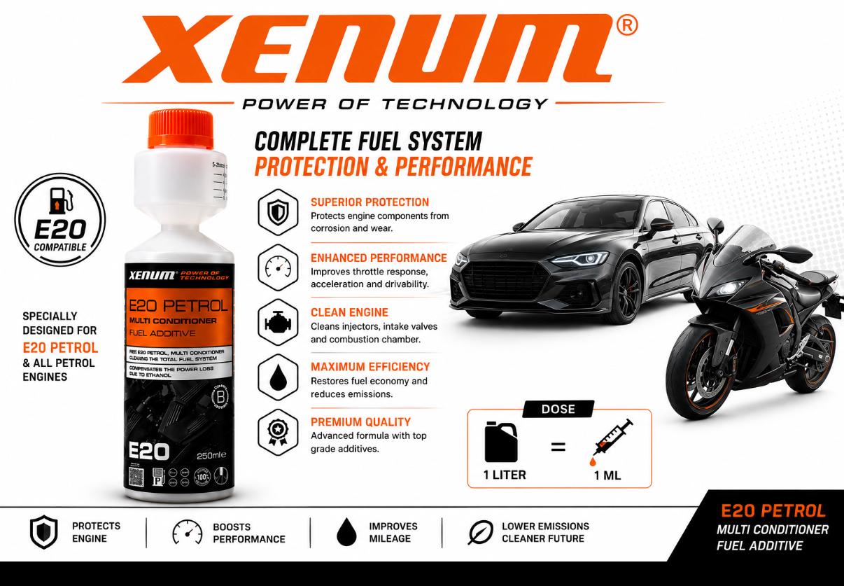 XENUM E20 Petrol Multi Conditioner Fuel Additive (250ml)
