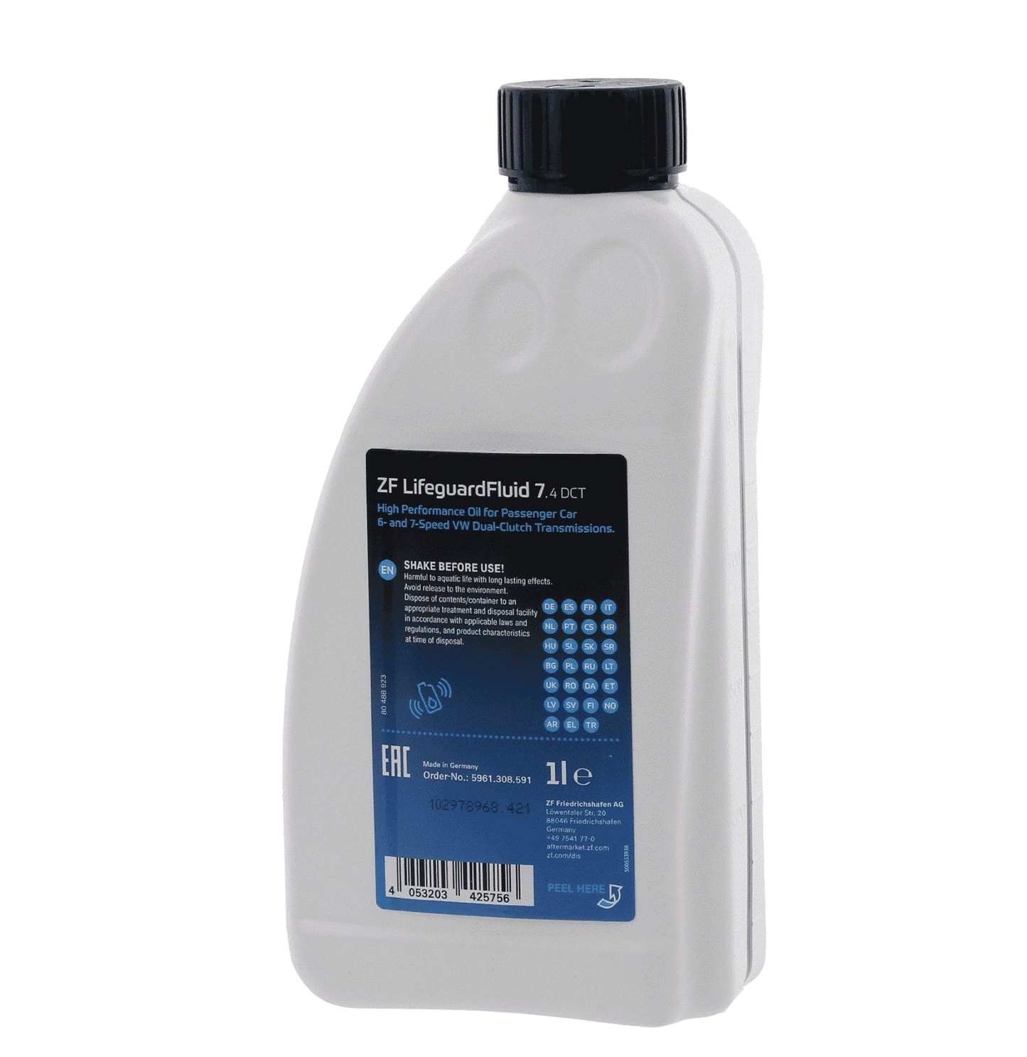 ZF TRANSMISSION OIL LIFEGUARDFLUID 7.4 DCT (1L)
